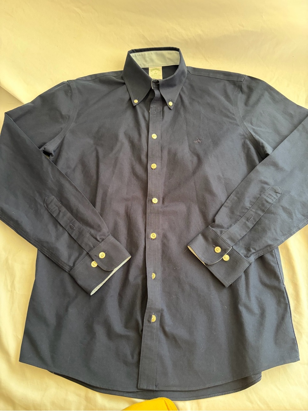 Brooks Brothers Men's Milano Fit Long Sleeve Button Up Shirt Size M
